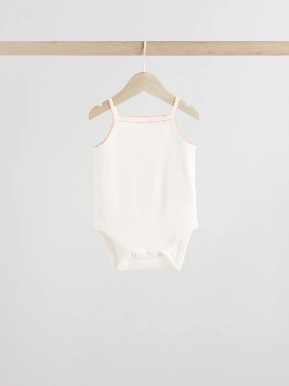 Blue Floral 5 Pack Vest Baby Bodysuits