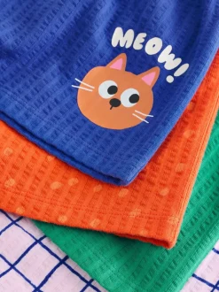 Blue/Green Shorts 4 Pack (3mths-7yrs)