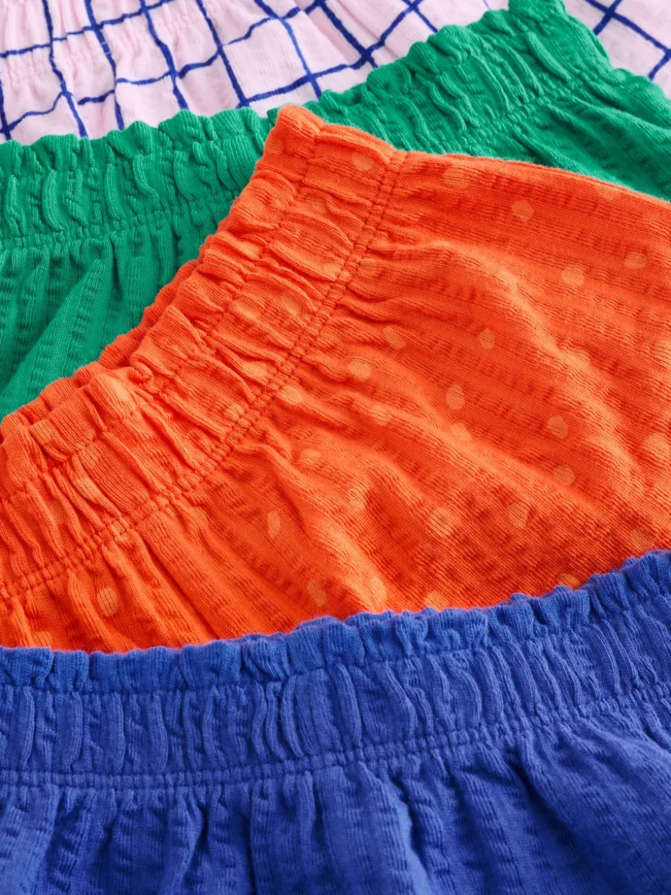 Blue/Green Shorts 4 Pack (3mths-7yrs)