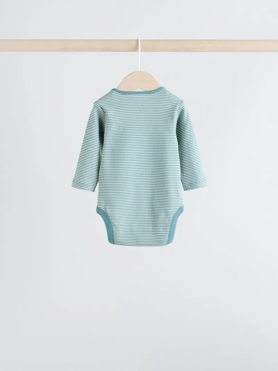 Blue Hamish Long Sleeve Bodysuits 3 Pack