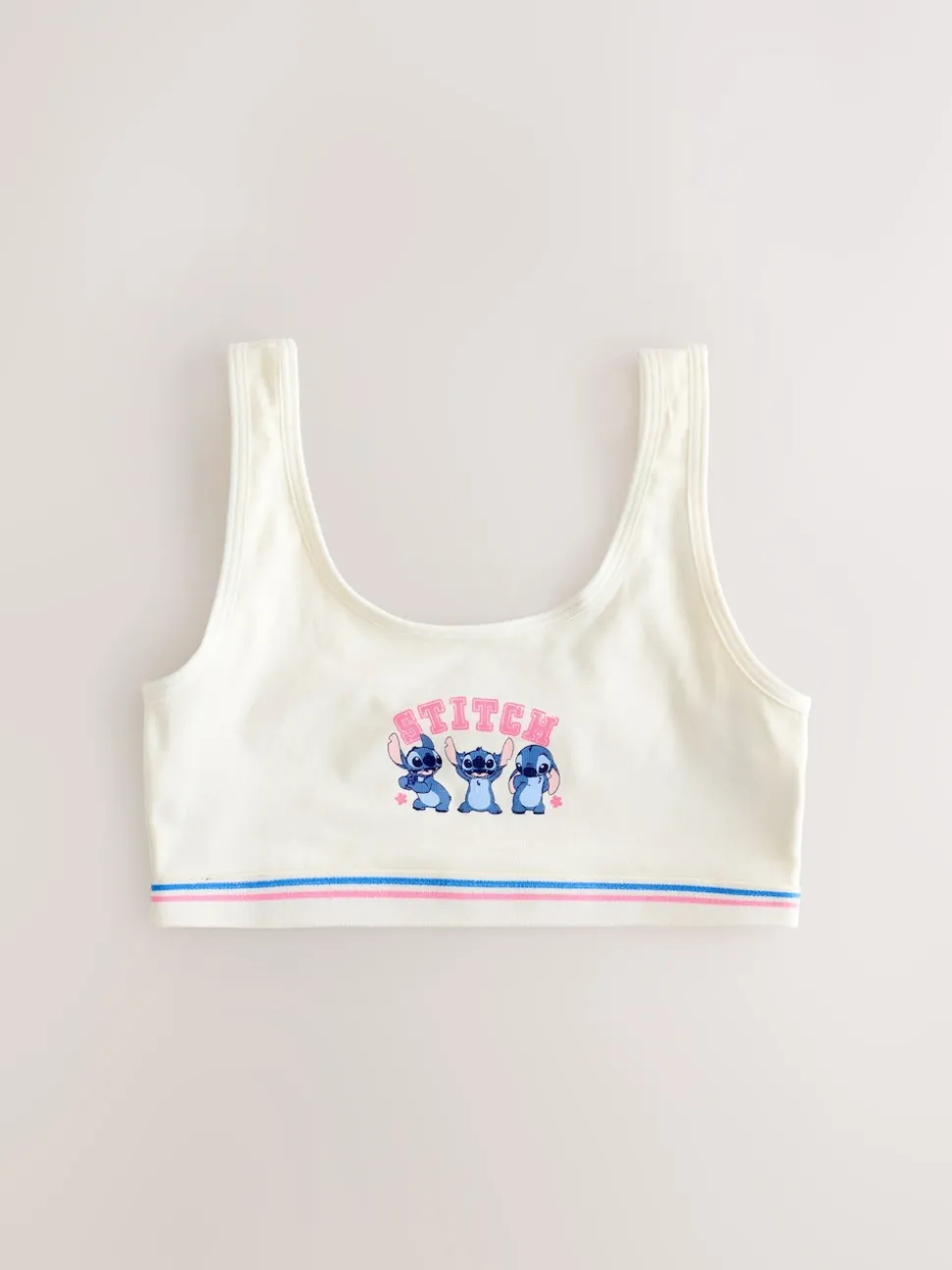 Blue Lilo And Stitch Disney Crop Tops 3 Pack (5-16yrs)