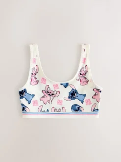 Blue Lilo And Stitch Disney Crop Tops 3 Pack (5-16yrs)