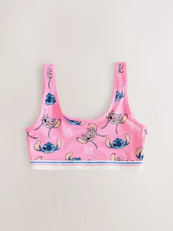 Blue Lilo And Stitch Disney Crop Tops 3 Pack (5-16yrs)