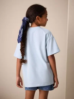 Blue Olivia Rodrigo Oversized T-Shirt (3-16yrs)