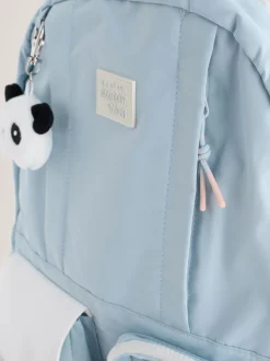 Blue Panda Panda Character Backpack