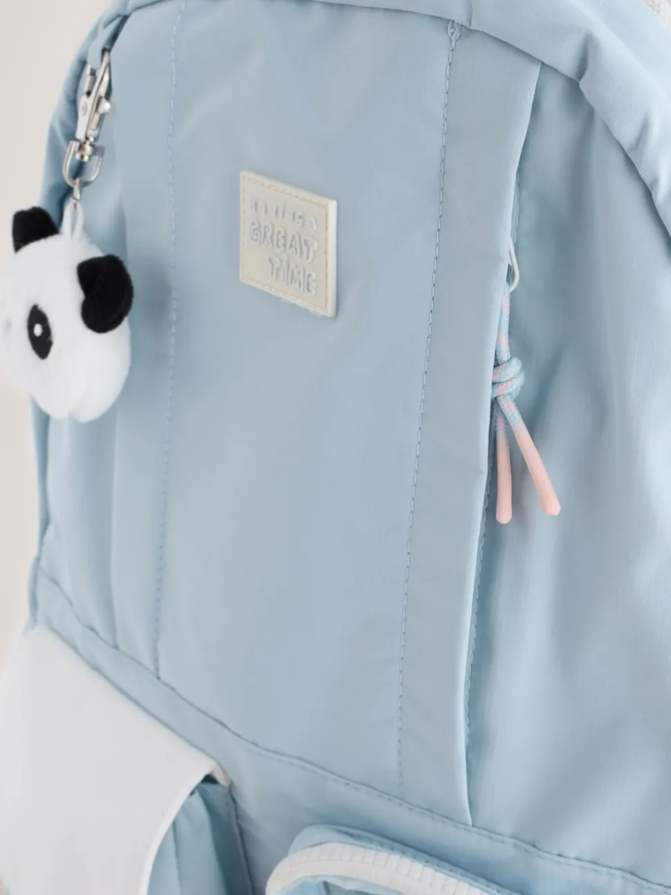 Blue Panda Panda Character Backpack