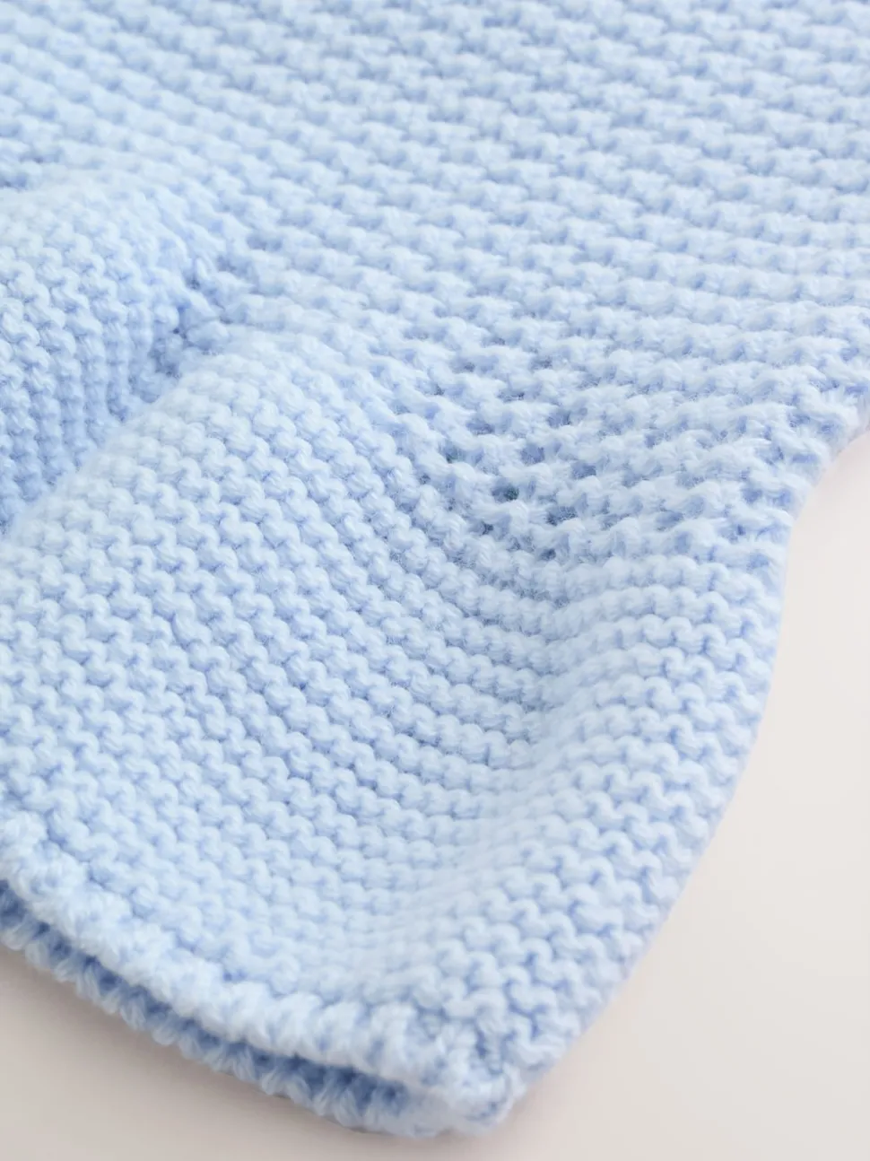 Blue Peplum Baby Knitted Cardigan (0mths-2yrs)