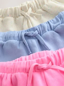 Blue/Pink/Oatmeal Shorts Set 3 Pack (3mths-7yrs)