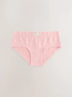 Blue/Pink Soft Touch Hipsters 5 Pack (2-16yrs)