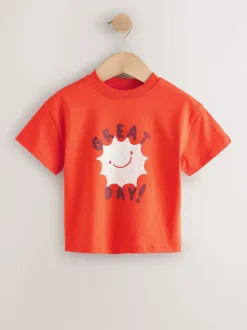 Blue/Pink T-Shirts 4 Pack (3mths-7yrs)