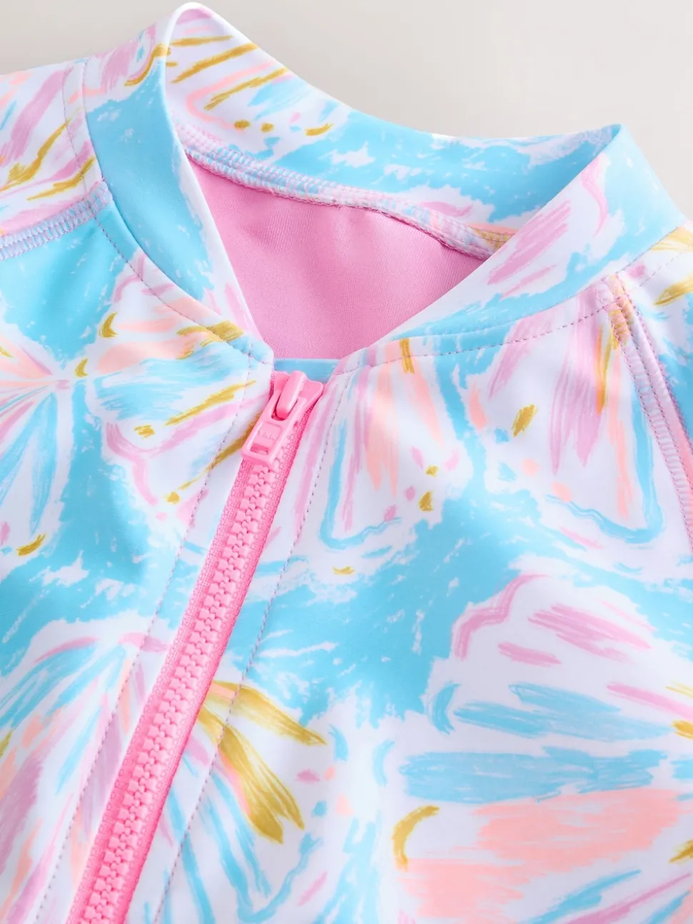 Blue Shell Short Sleeved Sunsafe Swimsuit (3mths-16yrs)