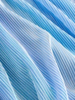 Blue Sparkle Angel Sleeve Party Dress (3-16yrs)
