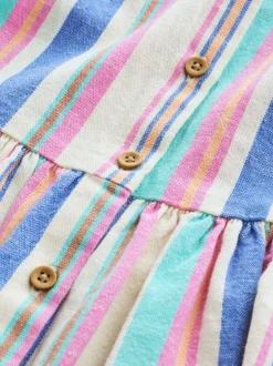 Blue Stripe Blouse And Trousers Co-ord Set (3mths-8yrs)