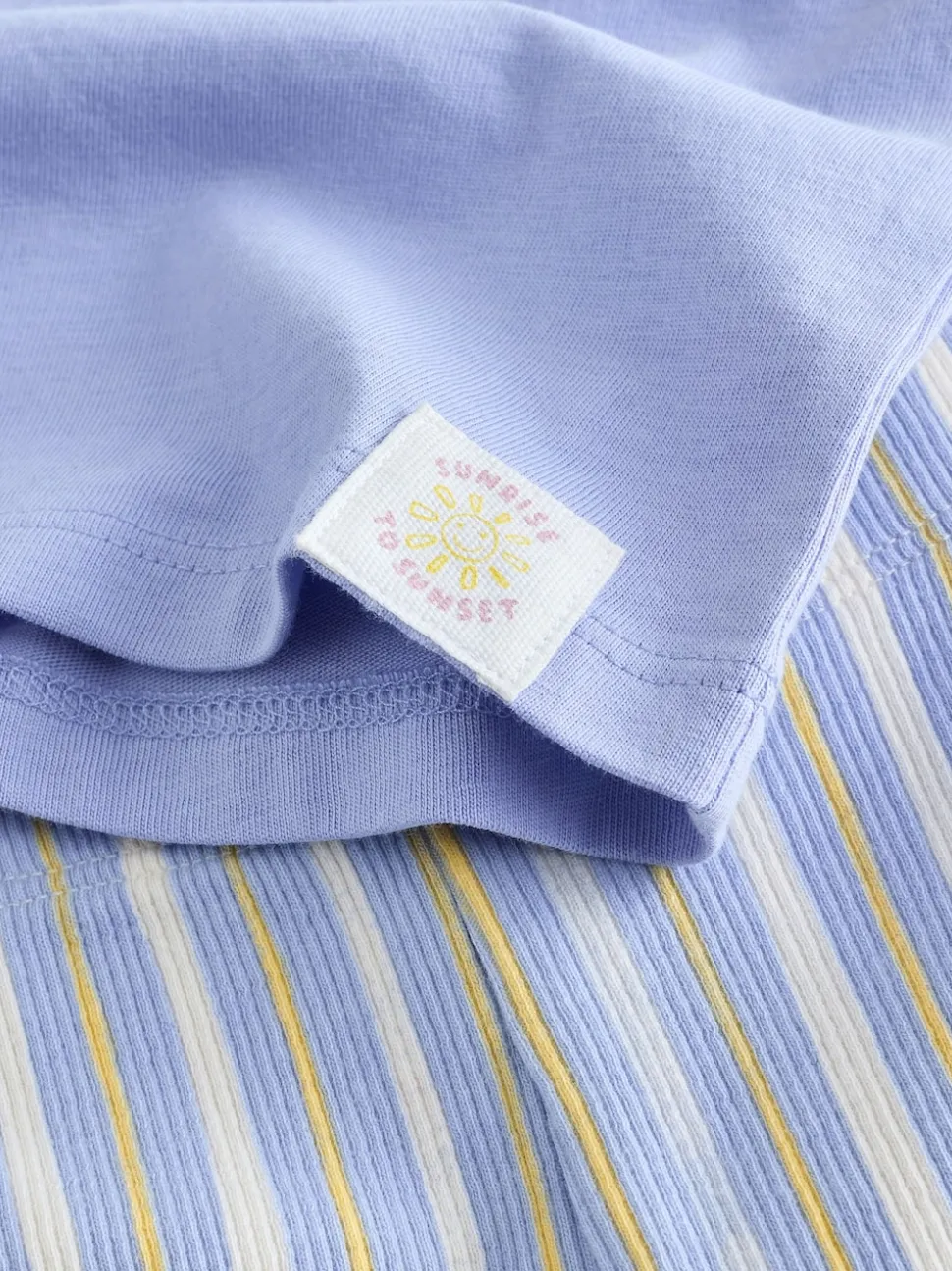Blue Sunshine Short Sleeve T-Shirt and Cycle Shorts Set (3mths-7yrs)