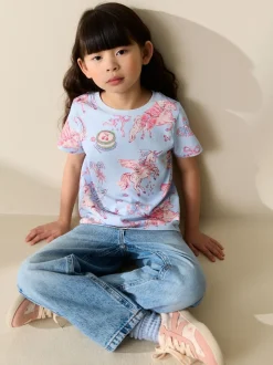 Blue Unicorn T-Shirt (3-16yrs)