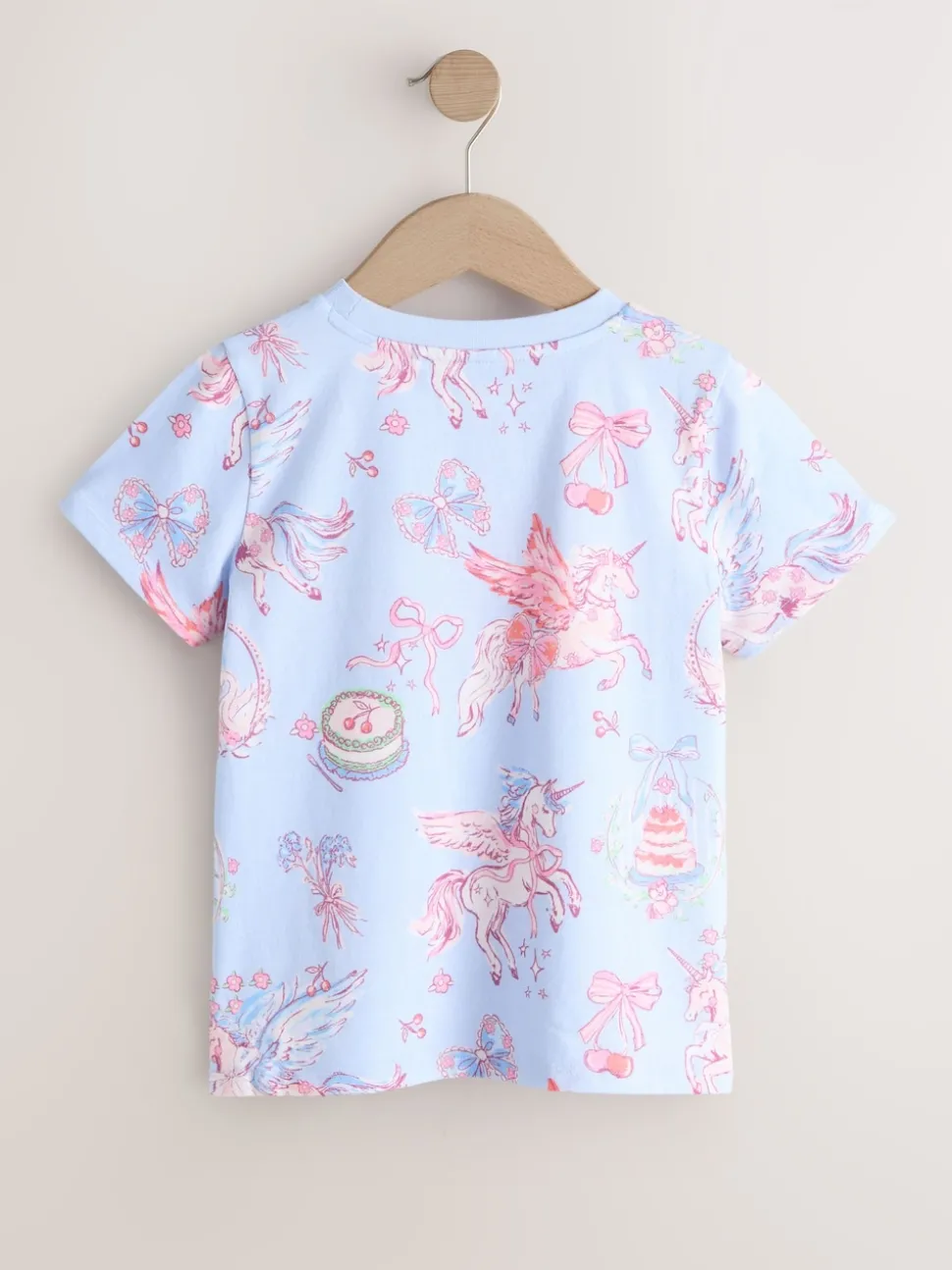 Blue Unicorn T-Shirt (3-16yrs)