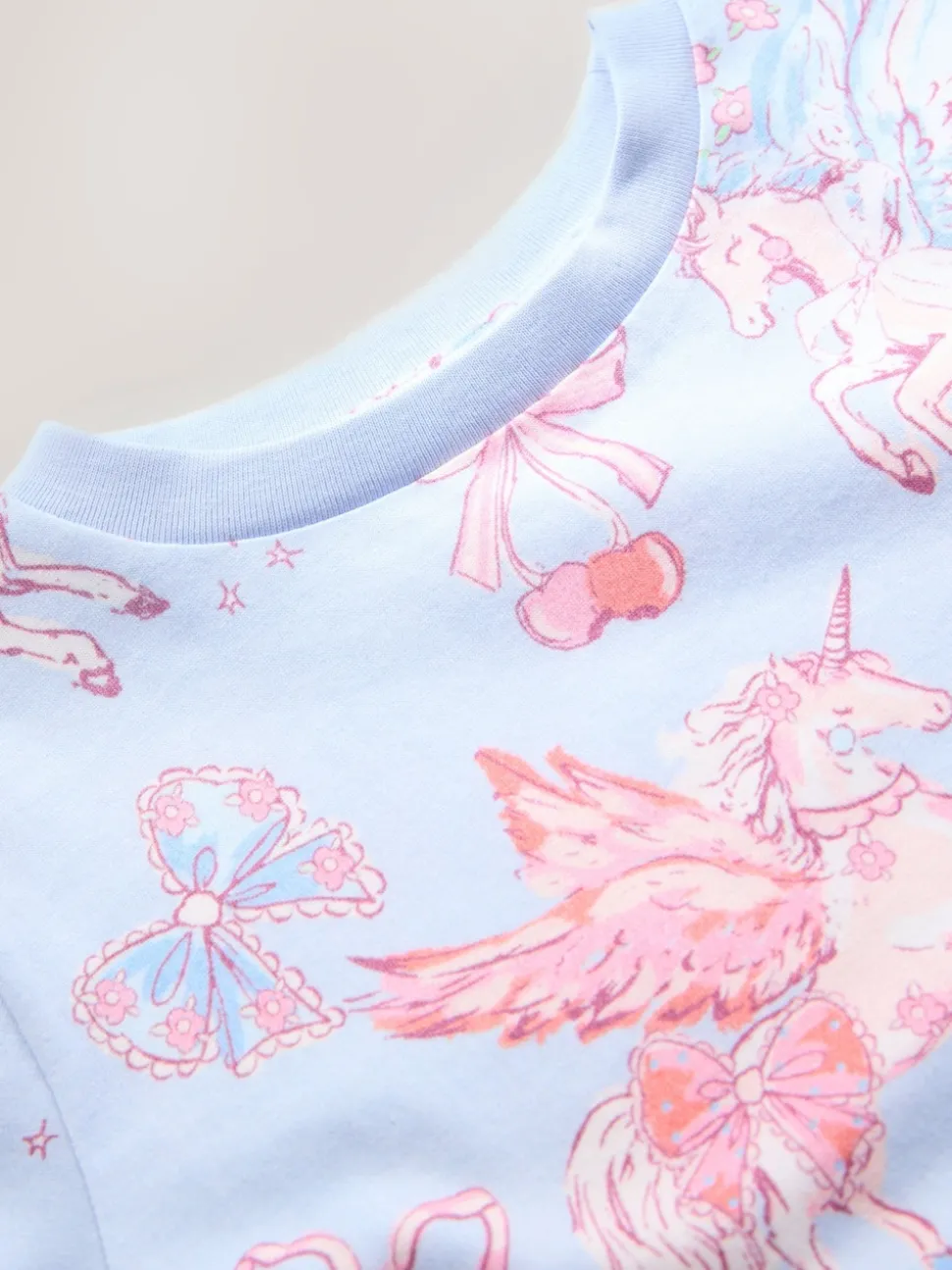 Blue Unicorn T-Shirt (3-16yrs)