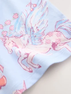 Blue Unicorn T-Shirt (3-16yrs)
