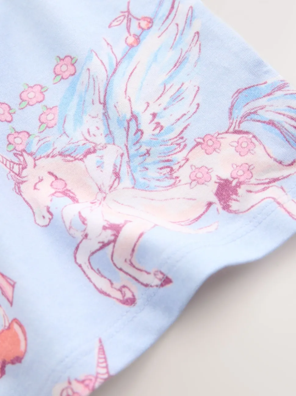 Blue Unicorn T-Shirt (3-16yrs)