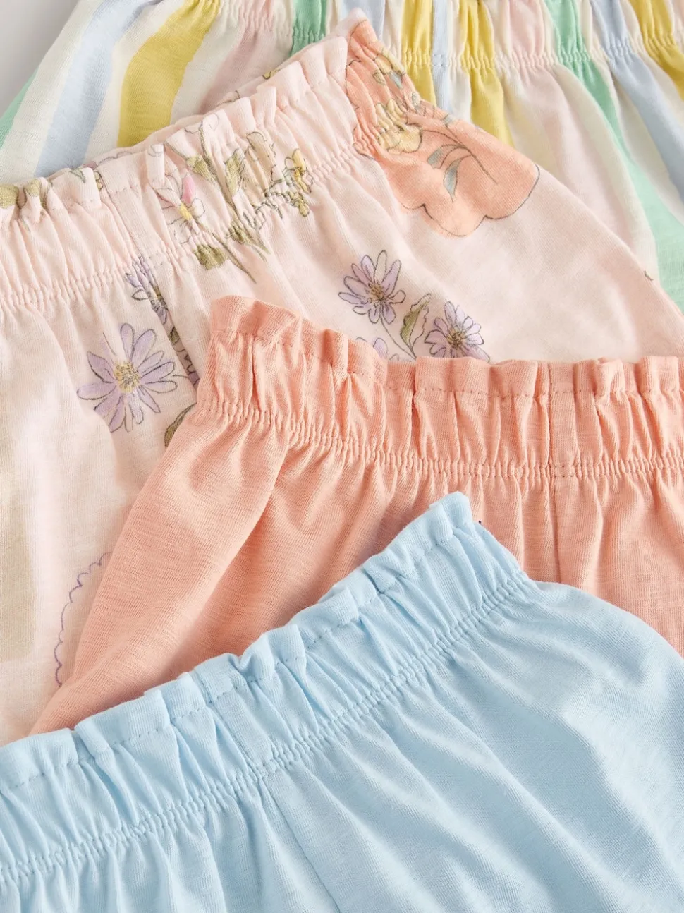 Blue/Yellow Shorts 4 Pack (3mths-7yrs)