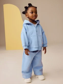 Blue Zip Through Hoodie (3mths-7yrs)