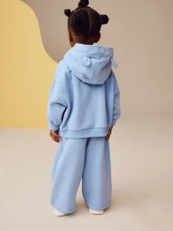 Blue Zip Through Hoodie (3mths-7yrs)