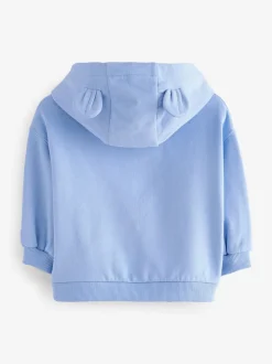 Blue Zip Through Hoodie (3mths-7yrs)