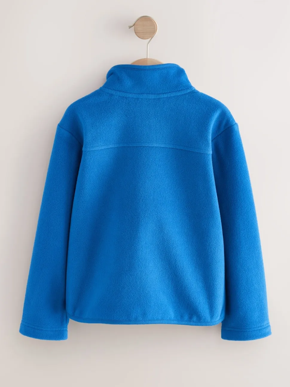 Blue Zip-Up Fleece Jacket With Pockets (3-16yrs)