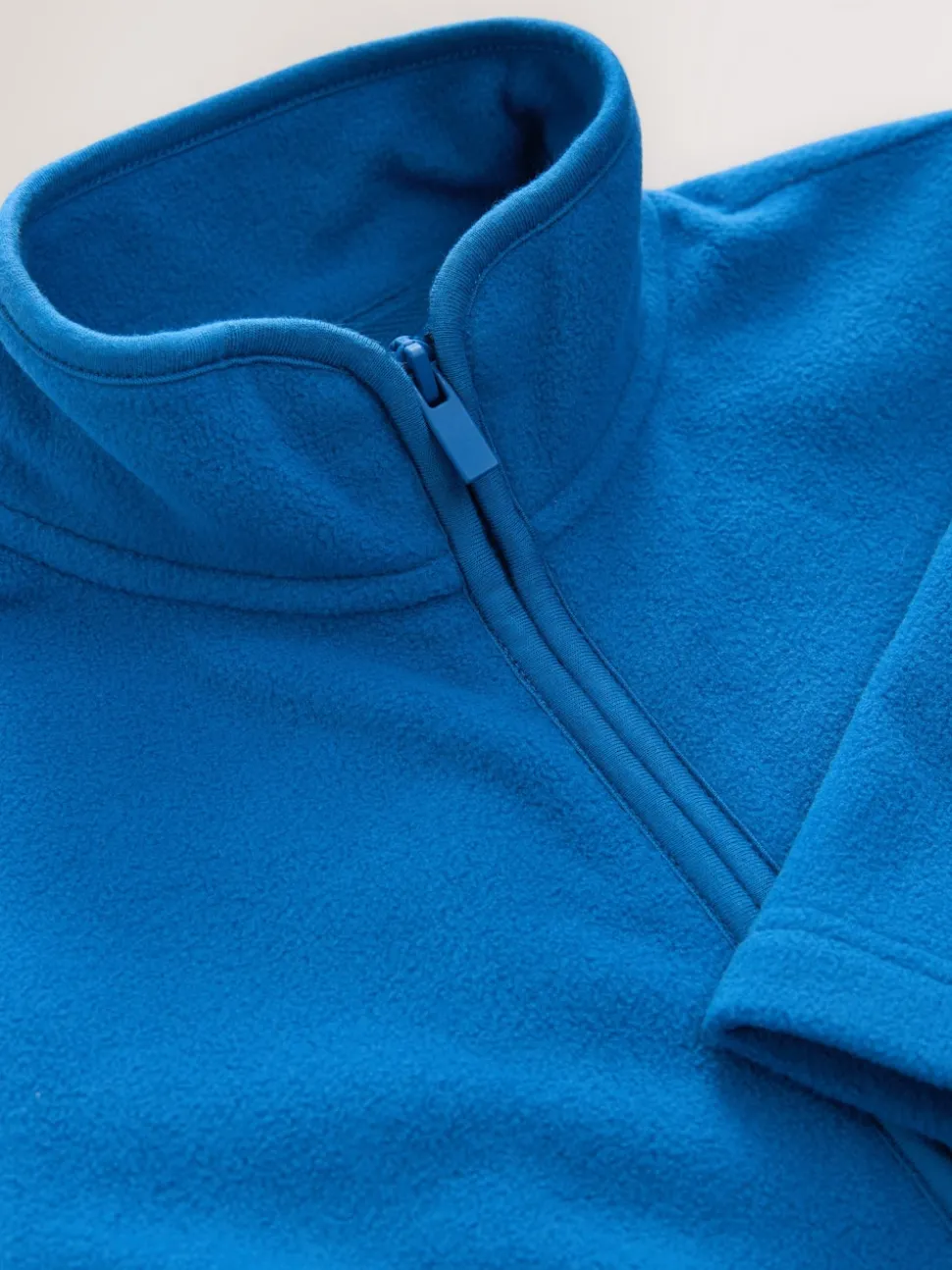 Blue Zip-Up Fleece Jacket With Pockets (3-16yrs)