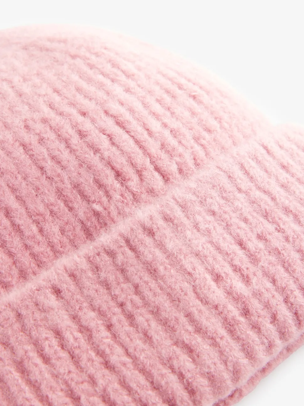 Blush Pink Fluffy Beanie (1-16yrs)