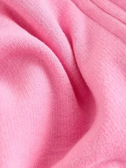 Blush Pink Zip Through Hoodie (3-16yrs)