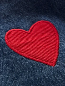 Boden Blue Applique Relaxed Jeans