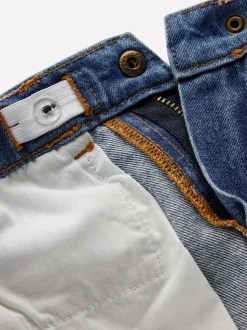 Boden Blue Applique Relaxed Jeans