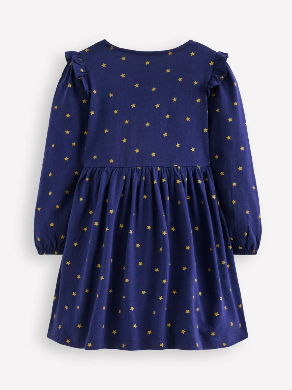 Boden Blue Appliqué Jersey Dress