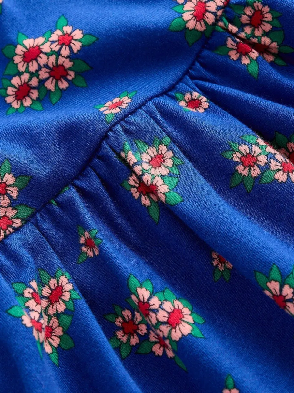Boden Blue Ariel Long Sleeve Twirly Dress