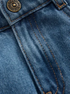 Boden Blue Barrel Leg Jeans