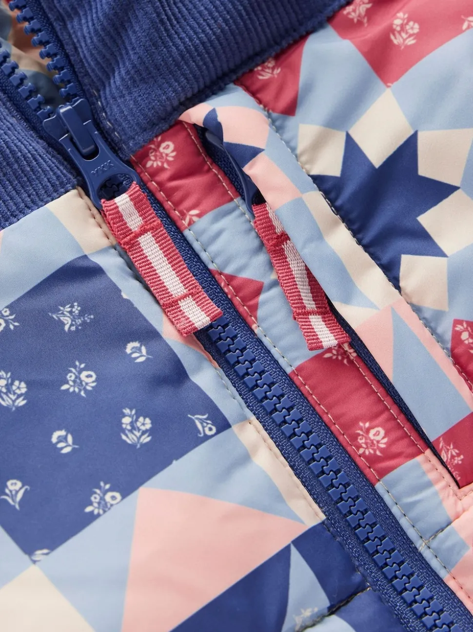 Boden Blue Cosy Puffer Jacket