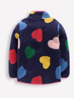 Boden Blue Eden Borg Zip Through Jacket