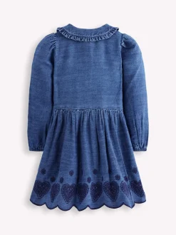 Boden Blue Pretty Shirt Dress