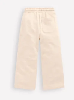 Boden Cream Bobbie Appliqué Joggers
