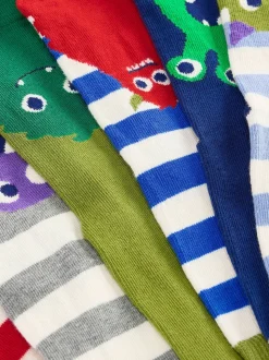 Boden Green Socks 7 Pack