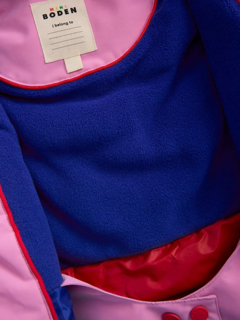 Boden Light Pink All-Weather Waterproof Coat