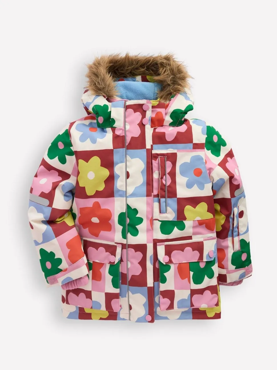 Boden Pink All-Weather Waterproof Coat