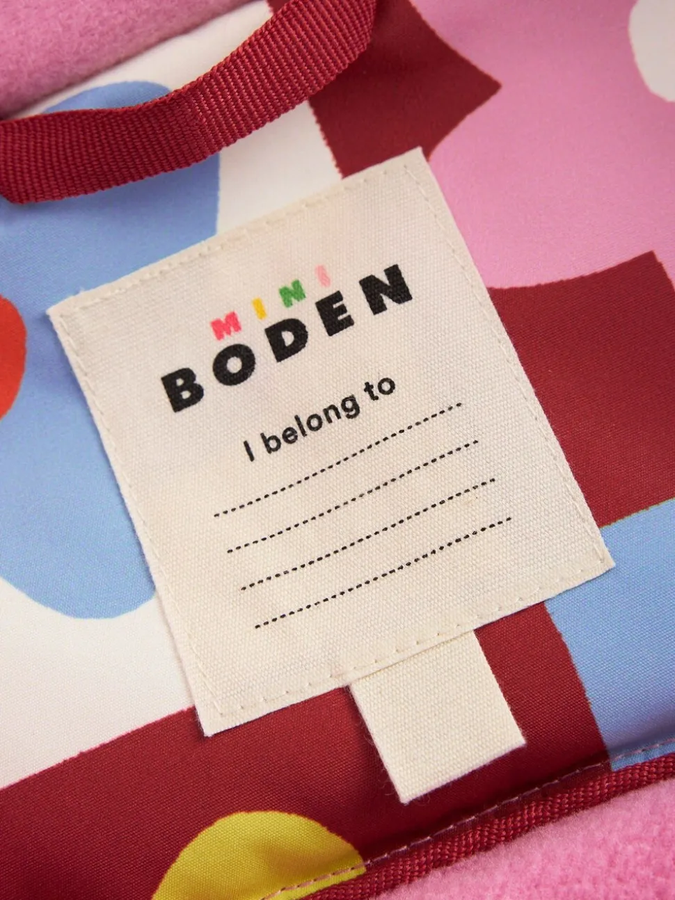 Boden Pink All-Weather Waterproof Coat