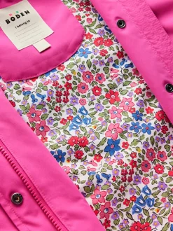Boden Pink Fisherman Jacket