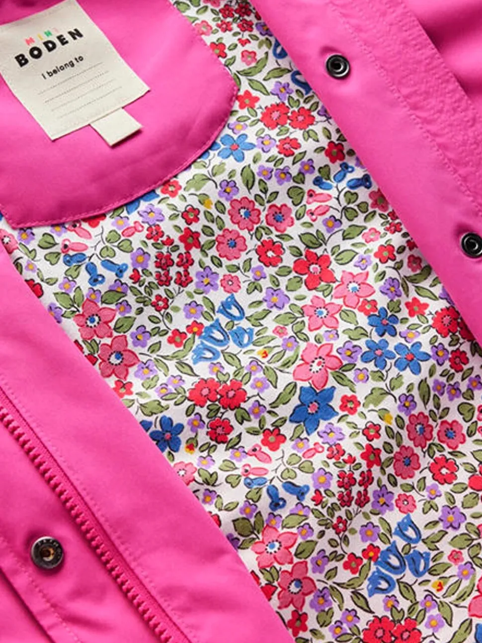 Boden Pink Fisherman Jacket