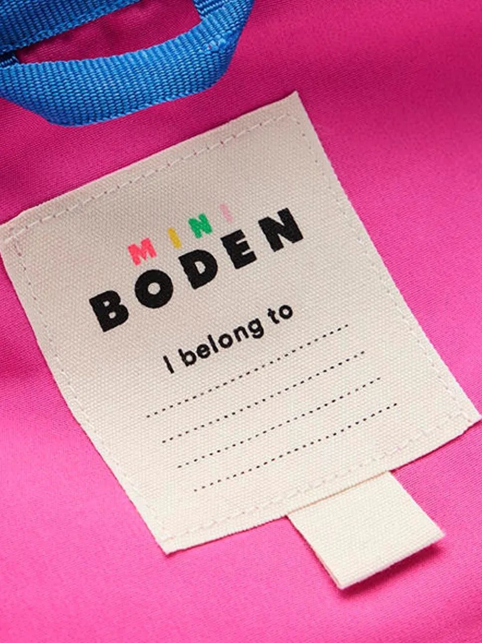 Boden Pink Fisherman Jacket