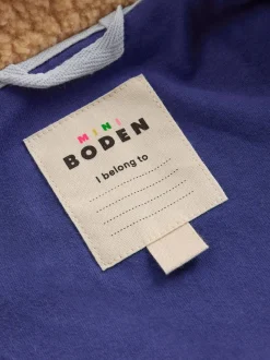 Boden Pink 2-in-1 Borg Jacket
