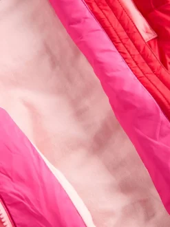Boden Pink 2-in-1 Borg Mix Jacket