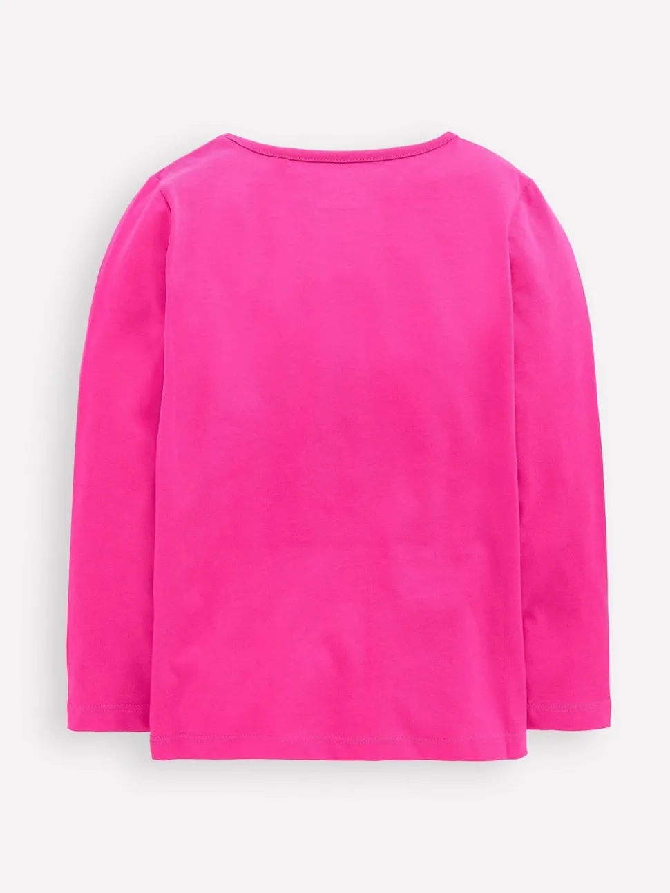 Boden Pink Long Sleeve Unicorn Riso T-Shirt